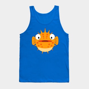 Friendly pufferfish Tank Top